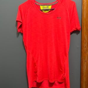 Under armor neon athletic shirt MEDIUM